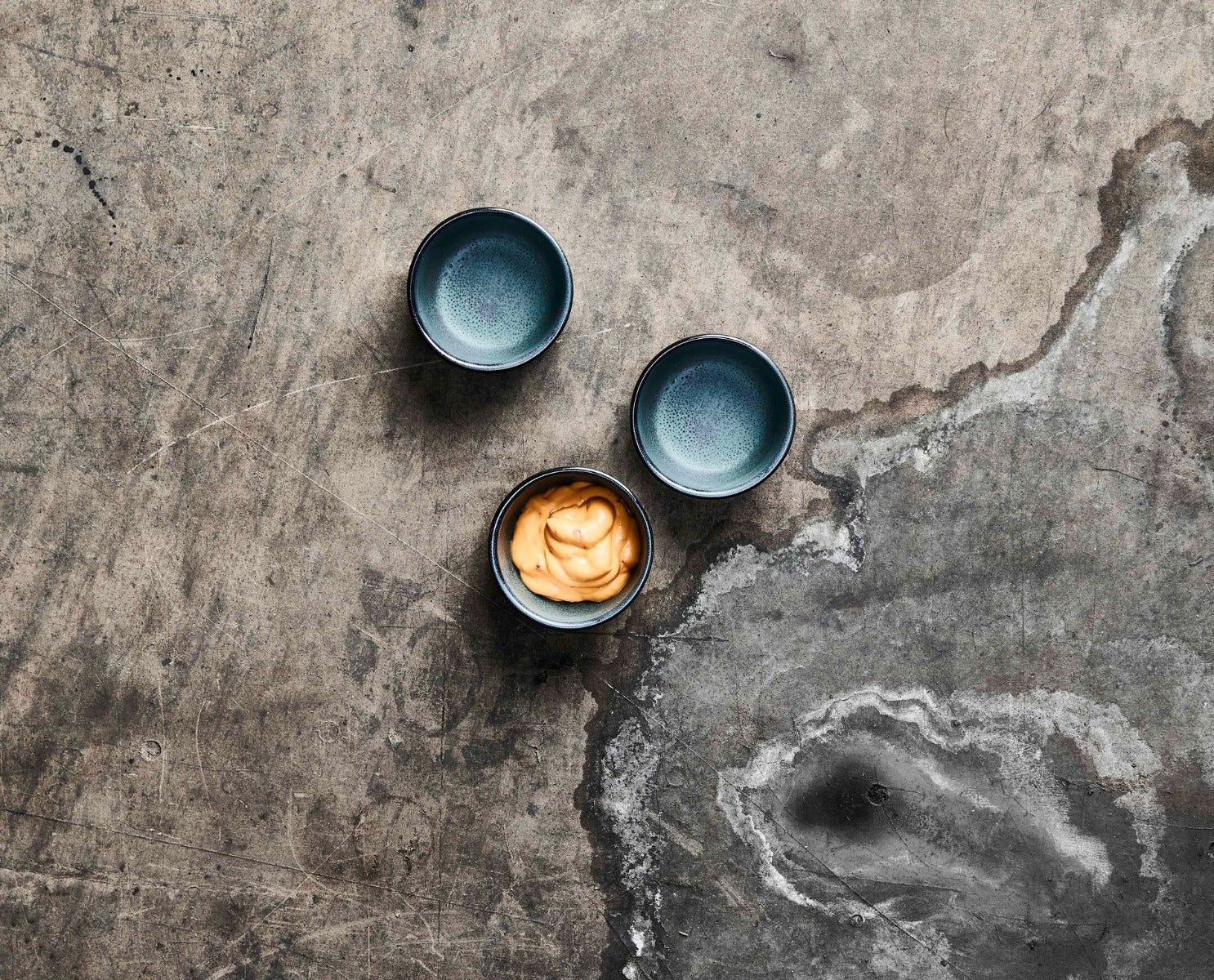 Raw mini skål, northern green - 3 stk. - Bahne